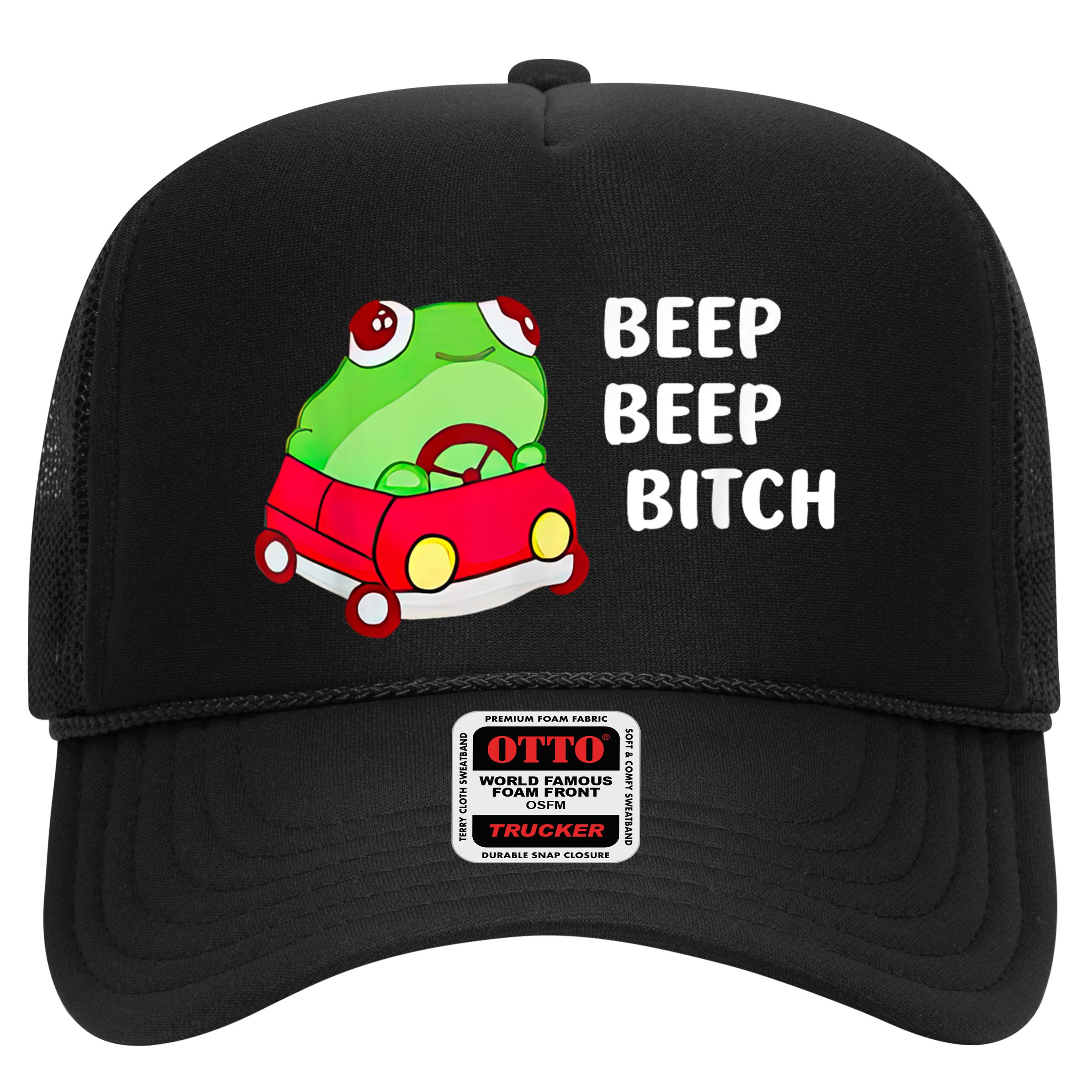 Frog Beep Beep Bitch Hat