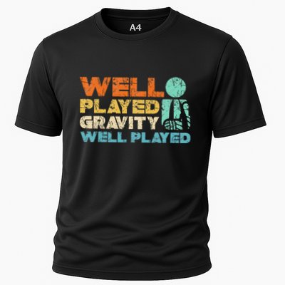 Funny Broken Bone Shoulder Elbow Well Played Gravity Performance Shirt