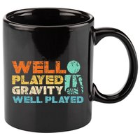 Funny Broken Bone Shoulder Elbow Well Played Gravity 11oz C Handle Ceramic Mug