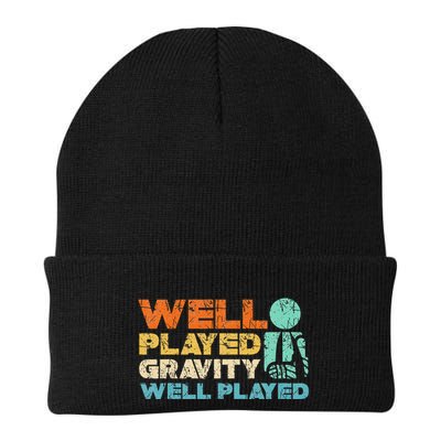 Funny Broken Bone Shoulder Elbow Well Played Gravity Beanie