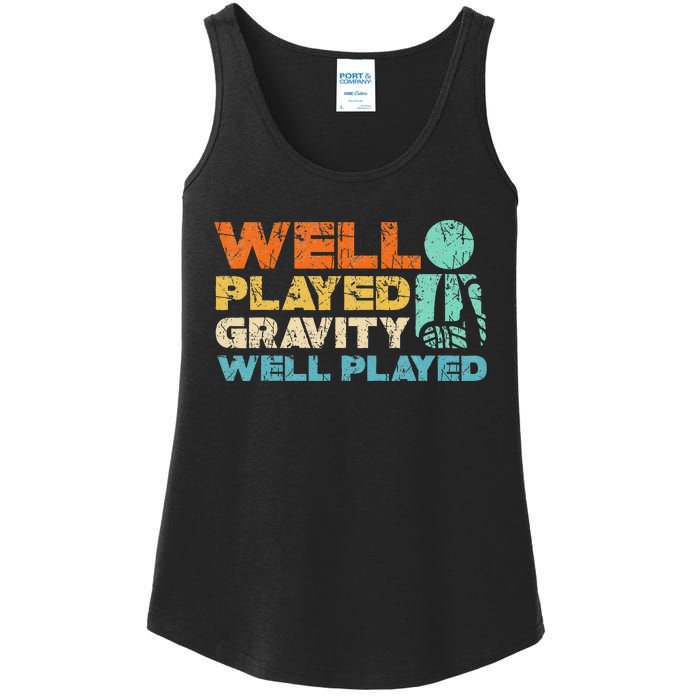 Funny Broken Bone Shoulder Elbow Well Played Gravity Ladies Essential Tank