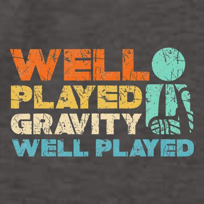Funny Broken Bone Shoulder Elbow Well Played Gravity Vector Backpack