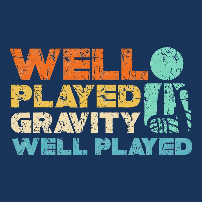 Funny Broken Bone Shoulder Elbow Well Played Gravity Infant Baby Jersey Bodysuit