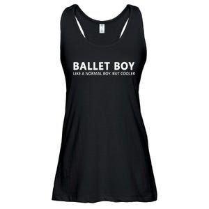 Funny Ballet Boy Music Ballet Boy Ladies Essential Flowy Tank