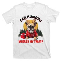 French Bulldog Bah Humbug WhereS My Treat T-Shirt