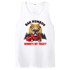 French Bulldog Bah Humbug WhereS My Treat PosiCharge Competitor Tank