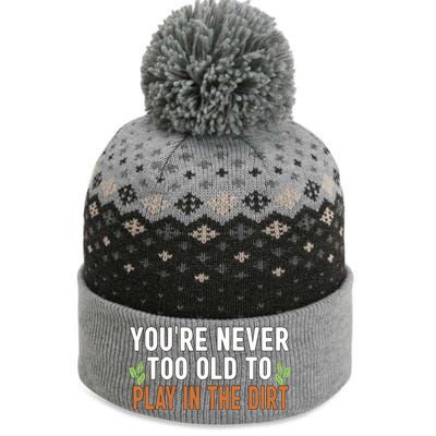 Funny Gardener Plant Gardening  The Baniff Cuffed Pom Beanie