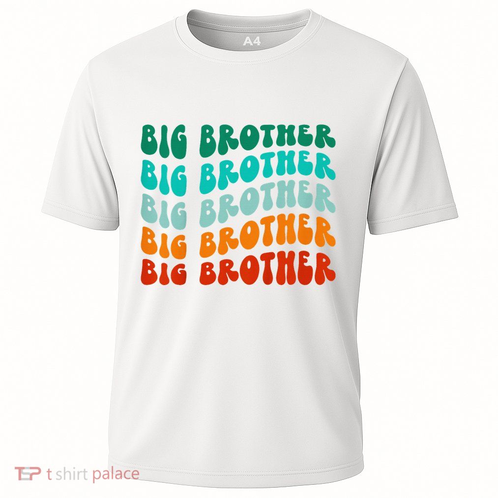 funny Big Brother Big Bro Sibling Announcement Performance Shirt
