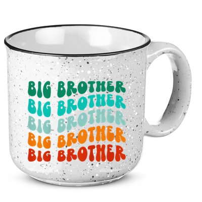 funny Big Brother Big Bro Sibling Announcement 15oz Campfire Ceramic Mug