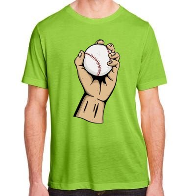 Funny Baseball Ball Team Player Cool Gift Pitch Homerun Baseballer Gift Adult ChromaSoft Performance T-Shirt