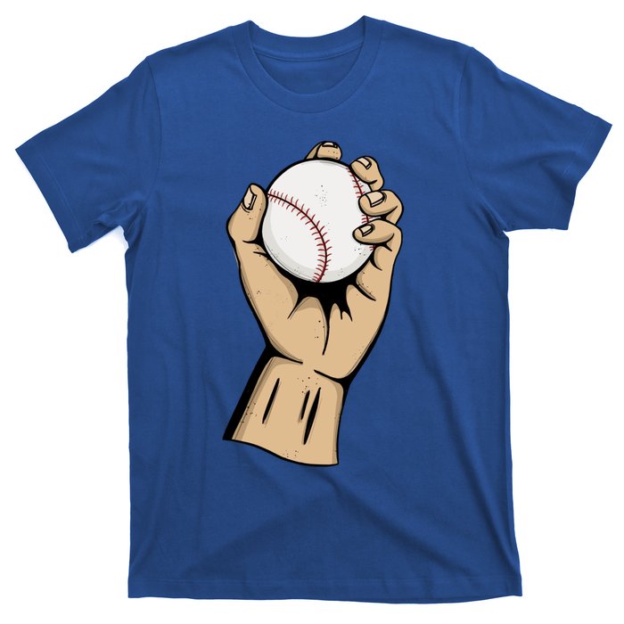 Funny Baseball Ball Team Player Cool Gift Pitch Homerun Baseballer Gift T-Shirt