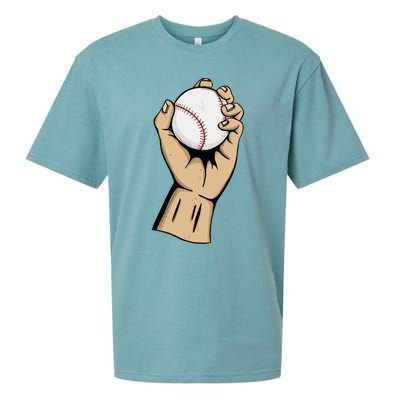 Funny Baseball Ball Team Player Cool Gift Pitch Homerun Baseballer Gift Sueded Cloud Jersey T-Shirt