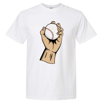 Funny Baseball Ball Team Player Cool Gift Pitch Homerun Baseballer Gift Garment-Dyed Heavyweight T-Shirt