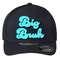 Funny Big Brother Older Sister Blue Graphic Letter Print Flexfit Unipanel Trucker Cap