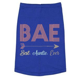 Funny Bae Best Auntie Ever For Aunt Xmas Gift Doggie Tank