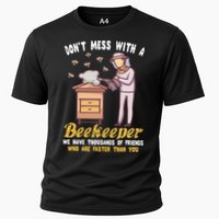 Funny Beekeeper Beekeeping Supplies Honey Bees Beehive Cooling Performance Crew T-Shirt
