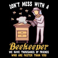 Funny Beekeeper Beekeeping Supplies Honey Bees Beehive Cooling Performance Crew T-Shirt