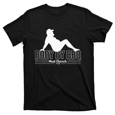 Funny Body By BBQ Vintage Meat Church T-Shirt