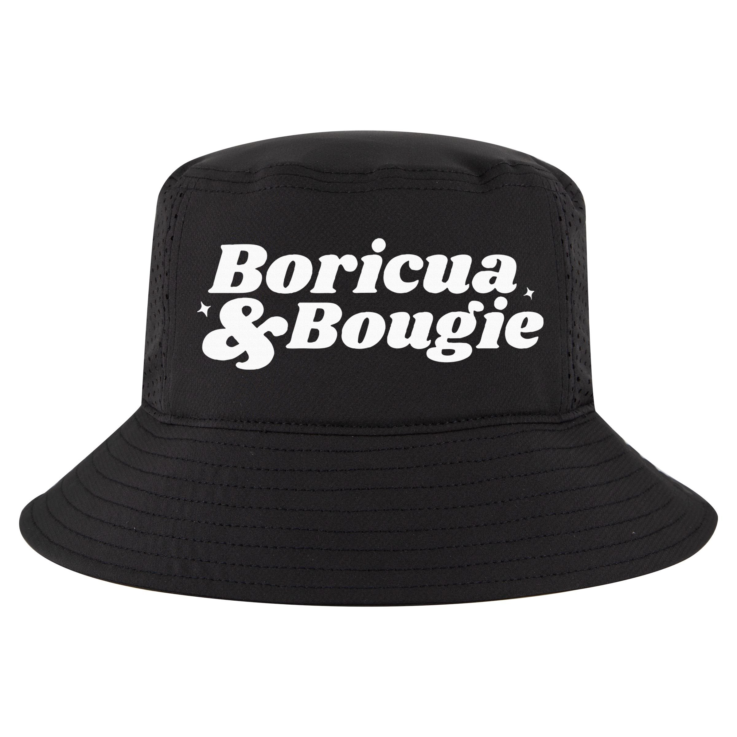 Funny Boricua & Bougie Apparel Cool Comfort Performance Bucket Hat