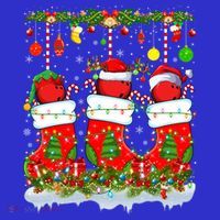 Funny Bowling Ball In Xmas Socks Lights Bowling Christmas Gift Tall T-Shirt