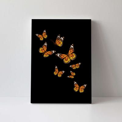 Flying Butterflies Butterfly Lover Gardener Entomologist Canvas