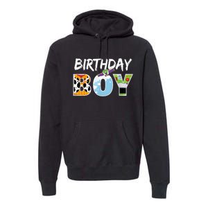 Funny Birthday Boy For Family Premium Hoodie