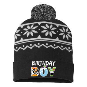 Funny Birthday Boy For Family USA-Made Snowflake Beanie