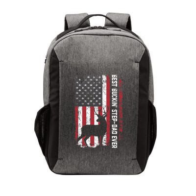 Flag Best Buckin' Step-Dad Ever Deer Hunting Father's Day Vector Backpack