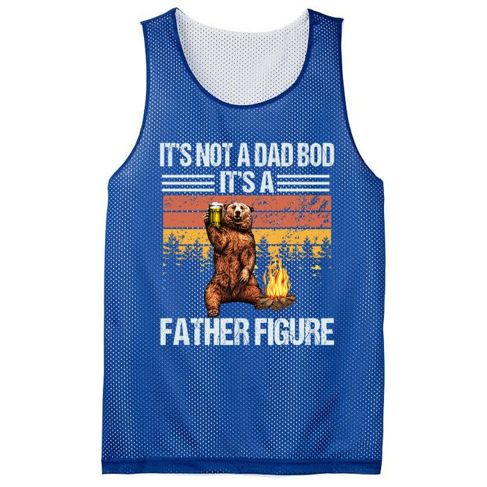 Funny Bear Beer Er Its Not A Dad Bod Its Father Figure Gift Mesh Reversible Basketball Jersey Tank