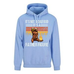 Funny Bear Beer Er Its Not A Dad Bod Its Father Figure Gift Unisex Surf Hoodie