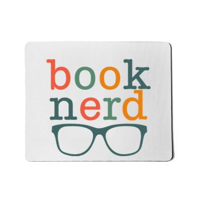 Funny Bookish Book Nerd Cute Bookworm And Library Worker Mousepad