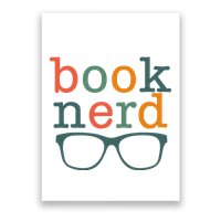 Funny Bookish Book Nerd Cute Bookworm And Library Worker Poster