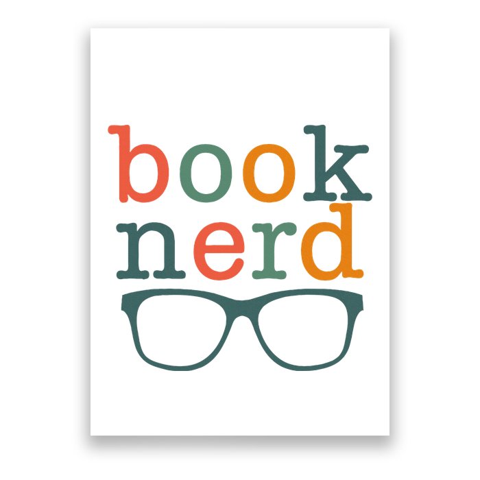 Funny Bookish Book Nerd Cute Bookworm And Library Worker Poster