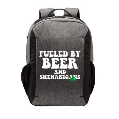 Fueled By Beer And Shenanigans St Patricks Day Vector Backpack