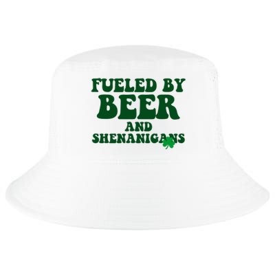 Fueled By Beer And Shenanigans St Patricks Day Cool Comfort Performance Bucket Hat