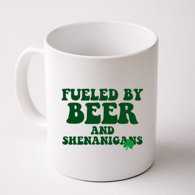 Fueled By Beer And Shenanigans St Patricks Day Mug