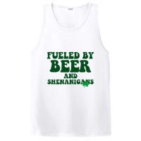 Fueled By Beer And Shenanigans St Patricks Day PosiCharge Competitor Tank