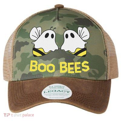 Funny Boo Bees Couples Halloween Cool Legacy Tie Dye Trucker Hat