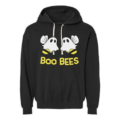 Funny Boo Bees Couples Halloween Cool Garment-Dyed Fleece Hoodie