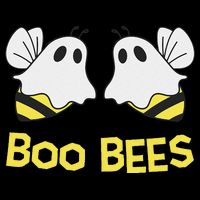 Funny Boo Bees Couples Halloween Cool Flat Bill Trucker Hat