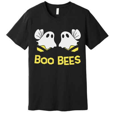 Funny Boo Bees Couples Halloween Cool Premium T-Shirt