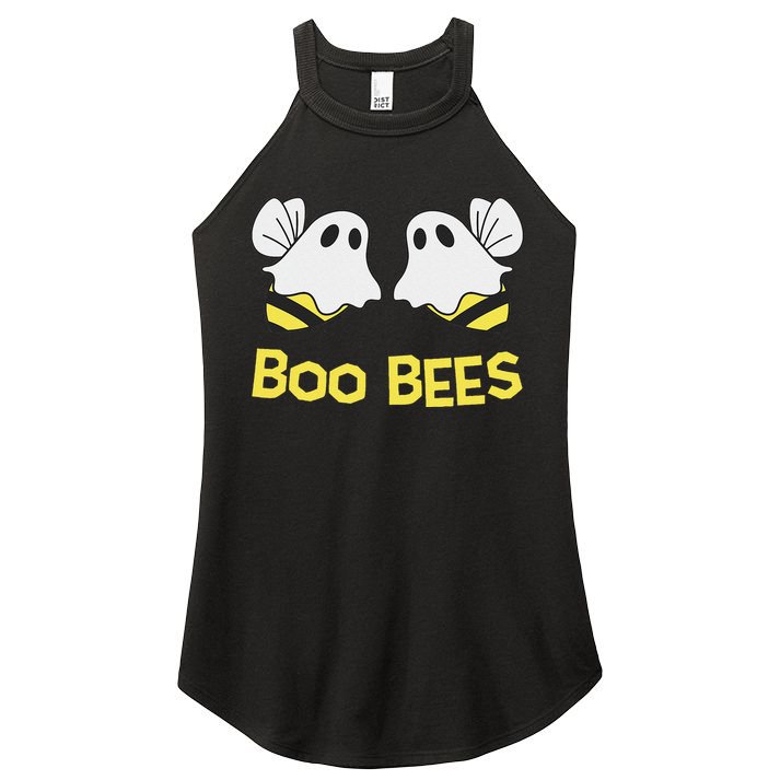Funny Boo Bees Couples Halloween Cool Women's Perfect Tri Rocker Tank