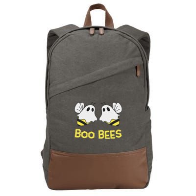 Funny Boo Bees Couples Halloween Cool Cotton Canvas Backpack