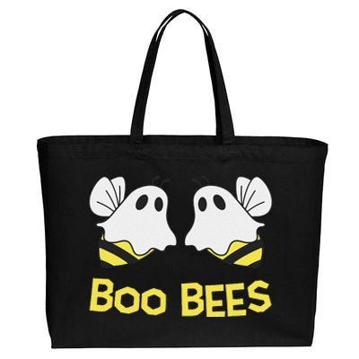 Funny Boo Bees Couples Halloween Cool Cotton Canvas Jumbo Tote