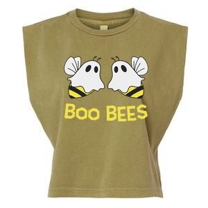 Funny Boo Bees Couples Halloween Cool Garment-Dyed Women's Muscle Tee