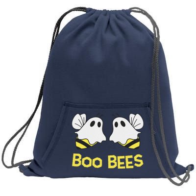 Funny Boo Bees Couples Halloween Cool Sweatshirt Cinch Pack Bag