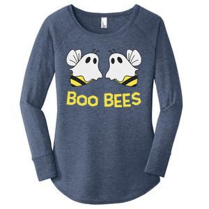 Funny Boo Bees Couples Halloween Cool Women's Perfect Tri Tunic Long Sleeve Shirt