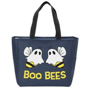 Funny Boo Bees Couples Halloween Cool Zip Tote Bag