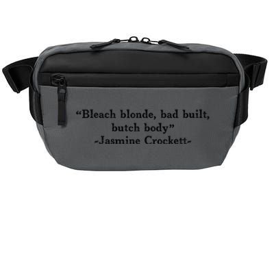 Funny Bleach Blonde Bad Built Butch Body Crossbody Pack