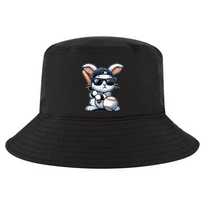 Funny Baseball Bunny Easter Cool Comfort Performance Bucket Hat